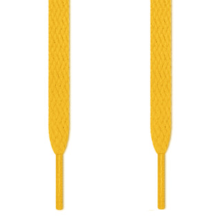 Flade gule snørebånd